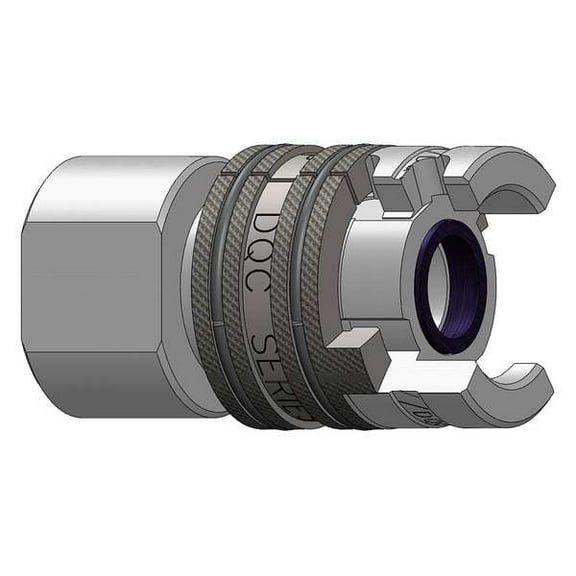 Dixon Female to Thor Coupler,(F)NPT,1/2,Steel 4PF4