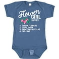thumbnail image 3 of Inktastic Flower Girl Wedding Duties Girls Baby Bodysuit, 3 of 5