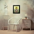 thumbnail image 4 of Fab Funky 12x14 Black Modern Framed Museum Art Print Titled - Donkey Sunflower, 4 of 5