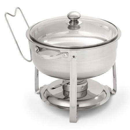

Gibson Home Langston 6-Piece 4.5 Quart Round Chafing Dish Set