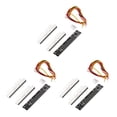 thumbnail image 1 of 3X Mini Dual Indicador de 12 Niveles Medidor VU Tablero Amplificador Estéreo Tablero de Velocidad de Luz Ajustable, 1 of 1
