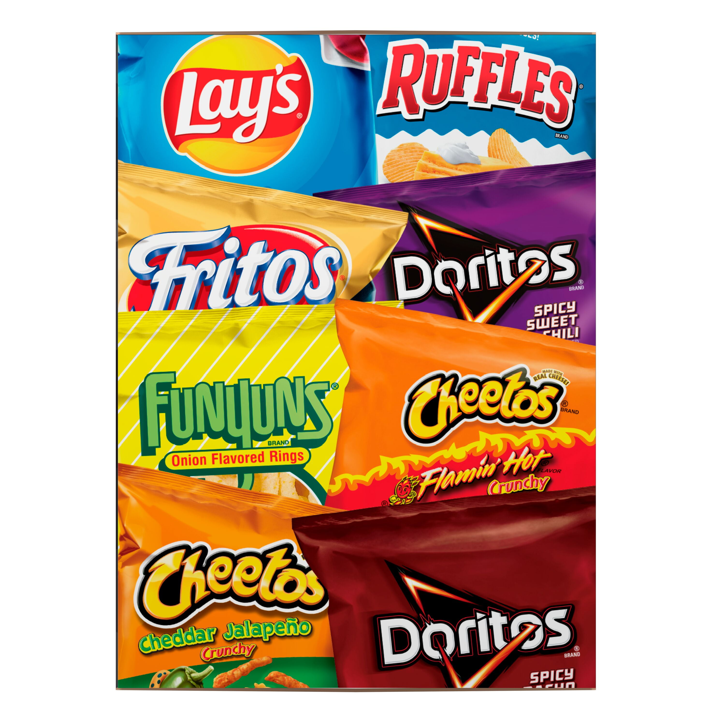 Frito-Lay Bold Mix Snacks Variety Pack, Party Size, 28 Count (Assortment May Vary)