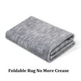 thumbnail image 6 of HOMERRY Gray Machine Washable 9' x 12' Area Rug Non-Slip Indoor Area Rug Modern Solid Area Rug Large Contemporary Area Rug for Bedroom Living Room, 6 of 6
