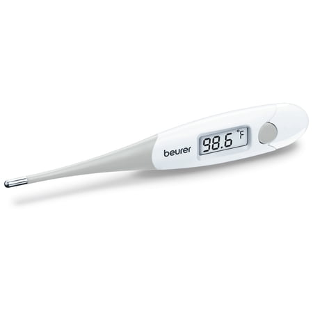 Beurer FT13 Clinical Thermometer for Adults, Oral Thermometer for Fever, Medical Thermometer with Fever Alarm, Measurement in 30 seconds, C/F Switchable