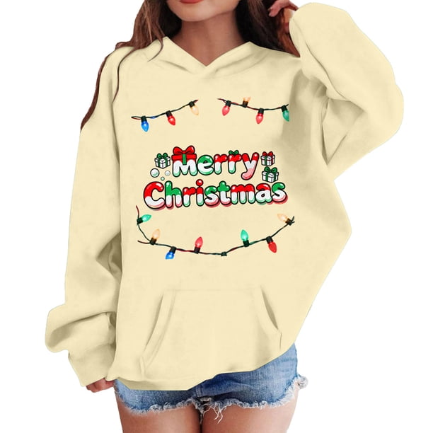 Sudadera con capucha para niñas y niños, sudadera de manga larga con cuello redondo y estampado de moda, jersey con bolsillo, sudadera de poliéster para niñas