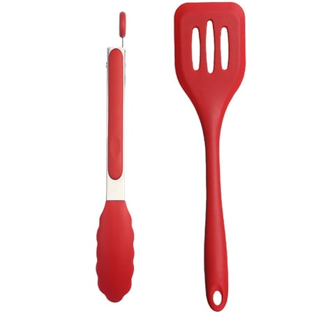 

Kitchen Utensil Set of 2 Pcs Non-Stick Cooking Utensils Set Heat Resistant Kitchen Gadgets(BPA Free)