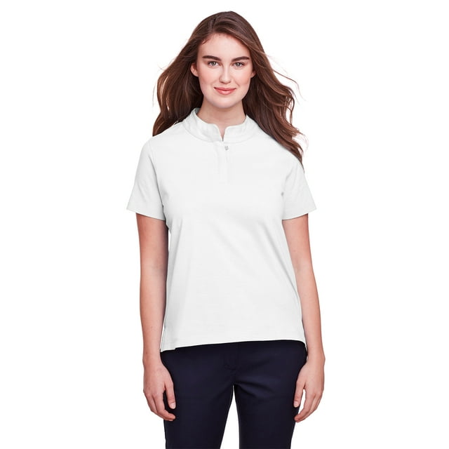 UltraClub Polo Performance en Coton Extensible pour Femmes