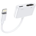 thumbnail image 1 of HDMI Adapter for iPhone to TV, [Apple MFi Certified]1080P Digital AV Lightning Adapter, Plug and Play Sync Screen HDMI Connector for iPhone and iPad,Compatible with All iOS, 1 of 5