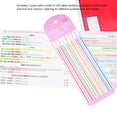 thumbnail image 2 of Zynoro Transparent Mahjong Line Finder Notes, for Players, Beginner Rule Reader & Strategy Assistant,No Adhesive Residue and Bright Writable Stickers(320 Pieces), 2 of 5