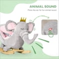 thumbnail image 2 of HMYG Elephant Rocking Chair,Rocker Toy, 2 of 8