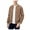 Brown - fossil, variant on William Rast Mens Zane Quilted Bomber Jacket, Brown, Large