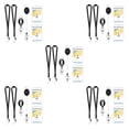 thumbnail image 3 of jesticaly 2pcs PVC Durable Badge Reel With Round Edge And Scratch-proof Surface Work ID Card Badge Tether 5Set, 3 of 6