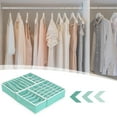 thumbnail image 2 of 4pcs Reinforced Clothes Divider Heavy Duty Clothes Containers for Closets Wardrobes Shelves, 2 of 6