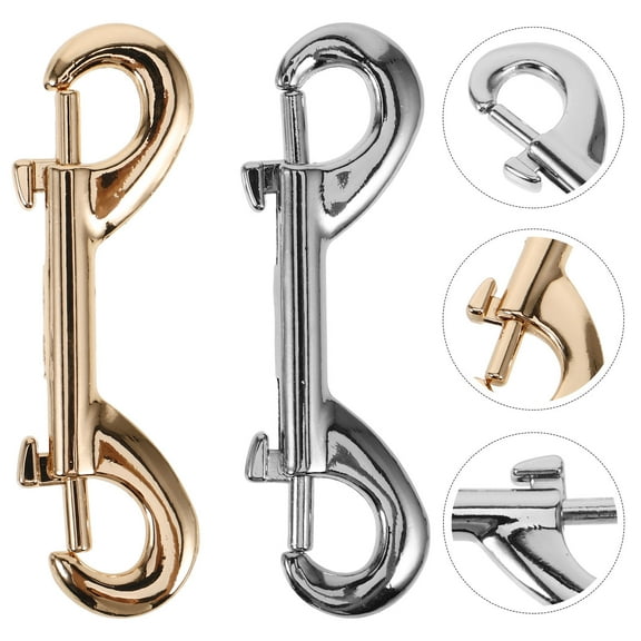 ULTNICE Snap Hooks Zinc Alloy 10Pack 2.52X0.75X0.2In