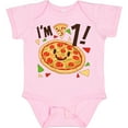 thumbnail image 3 of Inktastic I'm One Pizza Birthday Party Boys or Girls Baby Bodysuit, 3 of 5