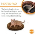 thumbnail image 3 of K&H Pet Products Thermo-Kitty Fashion Splash Mocha Small 18 Inches Round, 3 of 9