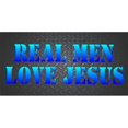 thumbnail image 1 of Real Men Love Jesus Black Diamond Plate, 1 of 8