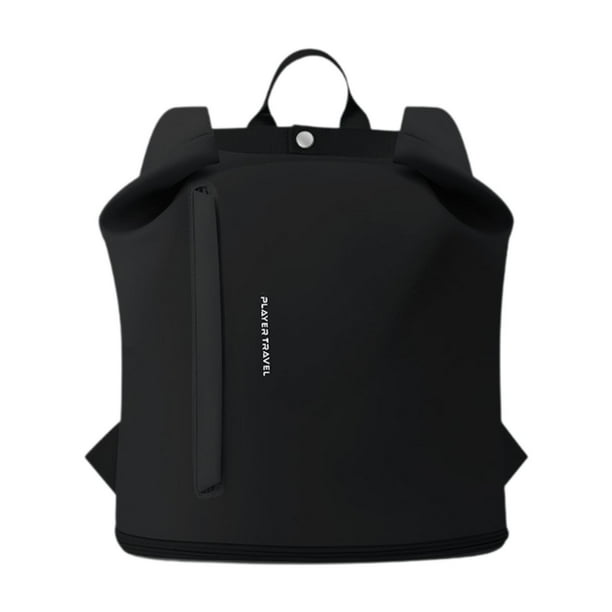 Mochila para equipo de natación, mochila de playa, bolsa impermeable y seca portátil para gimnasio, piscina deportiva, almacenamiento de equipo de nat negro