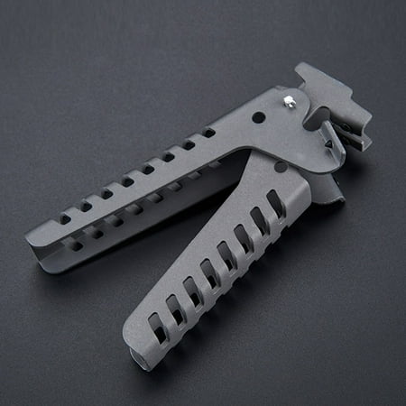 

LeKY Camping Pot Lifter Heatproof Portable Anti-Heat Aluminum Alloy Clamp-On Gripper for Picnic