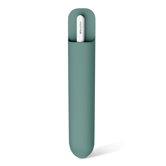 Soporte universal de silicona MoKo para lápiz capacitivo Apple Pencil, color verde