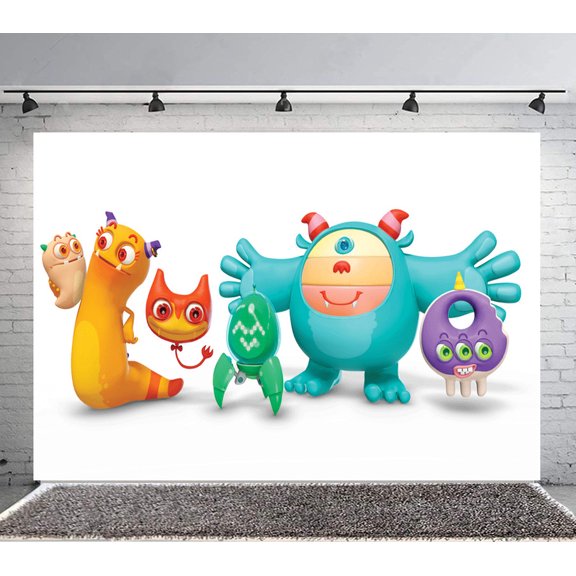 Math Tango Backdrop Banner Party Supplies Poster Movie Theme Background for Photography Birthday Decorations