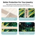 thumbnail image 3 of Starry Plants Travel Portable Square Jewelry Organizer with Storage Box | Jewelry Display and Box for Rings, Earrings, Necklaces, Bracelets - Suitable for Girls and Women, 3 of 6