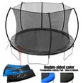 thumbnail image 3 of 12FT Trampoline (Double-side color pad) ,  Trampoline for Kids and Adults with Enclosure Net and Ladder,Curved fence pole, 3 of 10