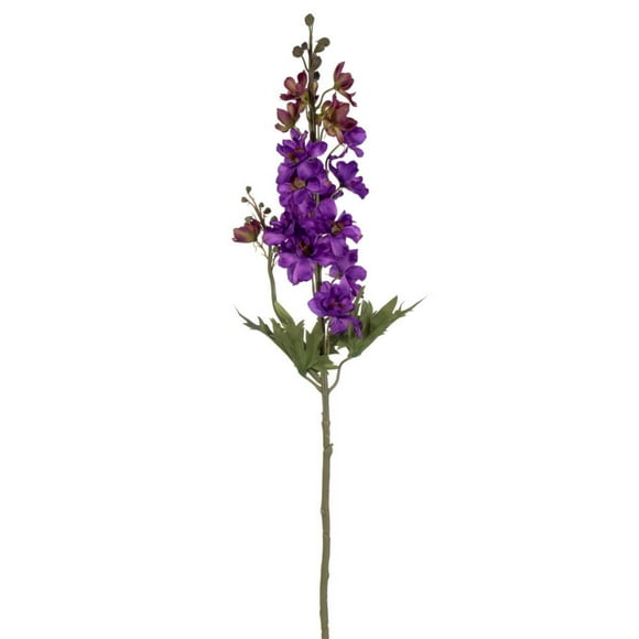 Vickerman 33" Artificial Purple Larkspur Spray. 3 Stems In A Bag.