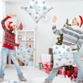 thumbnail image 3 of Teissuly Christmas Pillowcase Faceless Doll Dwarf Gnome Goblin Lattice Christmas Tree Snowflake Linen Printed Sofa Pillowcase Teissuly WER202311017084, 3 of 6