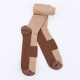 thumbnail image 3 of 3 pares de calcetines de compresión de cobre para hombre y mujer, de 20 a 30 mmHg, hasta la rodilla, con soporte para pantorrillas, XXL, 3 of 6