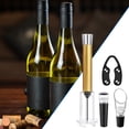 thumbnail image 2 of JIEMUCES Air Pressure Wine Opener Set Efficient Corkscrew Bottle Opener Miracle Air Pressure Pump Bottle Opener Air Pump Cork Remover Wine Bottle Opener Set, 2 of 7