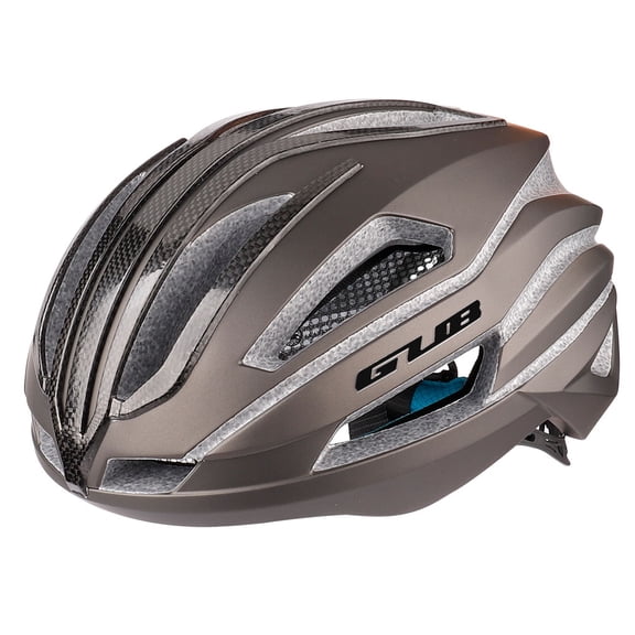Soidarity Casco de bicicleta Correa ajustable Protector de cabeza de bicicleta transpirable al aire libre Ciclismo integrado Sombrero de montar Ciclismo Color titanio