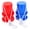 Red, Blue, variant on NCQ 2 Pairs Walking Stilts Balancing Bucket Cup Thickened Plastic Stilts with Adjustable Rope for Kid Balance Coordination Birthday Playground Game Party Favor