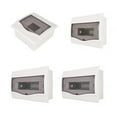 thumbnail image 2 of kurtrusly 3-6 Ways Conceal Mounted Transparent Cover Electrical Distribution Box Circuit Breaker Lighting Box, 2 of 9