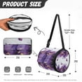 thumbnail image 7 of ZIATUBLE Marble Stripes Paper Towel Dispenser Butterfly Paper Dust Cover Case Foldable Paper Towel Storage Container Lightweight Camping Toilet Paper Pack Reusable Carrier Bag and Case, 7 of 7