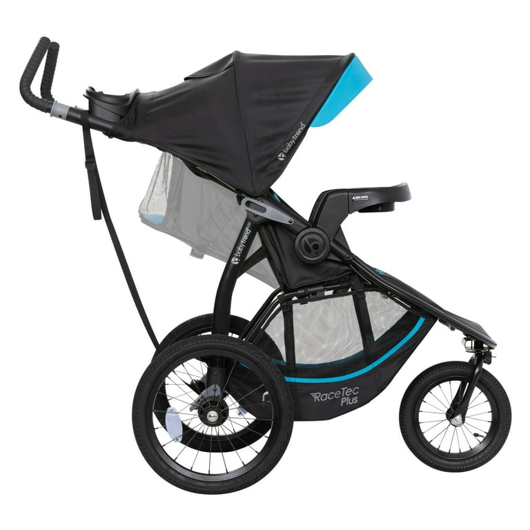stroller double jogging Baby Jogger Summit X3 Double Jogging Stroller in Midnight Black
