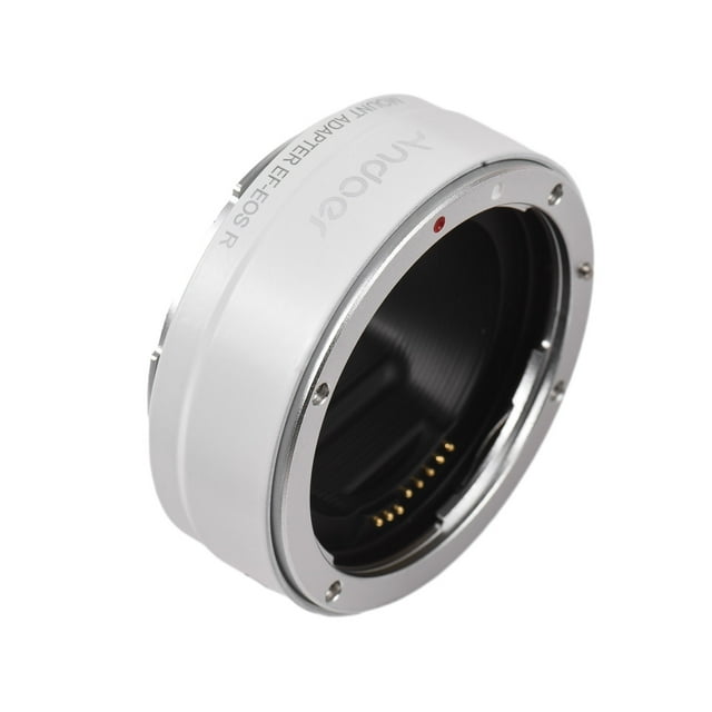 Andoer Adaptateur d'Objectif de Caméra, Stabilisation de l'Objectif de Caméra Auto vers R Mount Adaptateur Est Ef-eosr Auto Ef-s Cadre de Montage d'Objectif Caméras Ouverture Stabilisation Ef Ef-s Compatible avec Ef