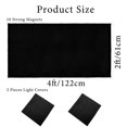 thumbnail image 2 of Cubiertas para luces Aksipo 122 x 61 cm negras de poliéster, 2 piezas, 2 of 7