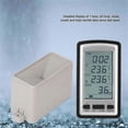 thumbnail image 4 of Wireless Rain Meter Gauge Weather Station Indoor/Outdoor Temperature Recorder, 4 of 5
