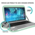 thumbnail image 2 of Laptop Case 15.6 inch, Shockproof Protective Computer Carrying Cover with Front Pocket, Briefcase Handbags Laptop Sleeve for 15.6 inch HP, Dell, Acer, Asus, Notebook, Light Blue, 2 of 14