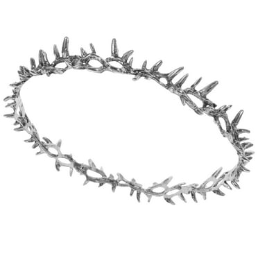 Crown of Thorns Party Hair Accessories Ancient Silver The Jewelry Bridal Crowns for Wedding Girls Tiara Women's Bride