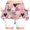 Colorful, variant on CPNG Girls Skorts High Waist Athletic Skirts with Shorts Little Girl Casual Heart Print High Waisted Stretchy Sporty Skorts