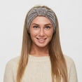 thumbnail image 2 of Unique Bargains 1 Pc Headband Corduroy Yarn Bow Hairband Coffee Color Gray, 2 of 5
