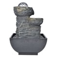 thumbnail image 4 of Tabletop Fountain, LED Light Elegant Resin Desktop Fountain, Bedroom For Living Room EU Plug 220V, 4 of 8