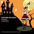 thumbnail image 4 of Leg Avenue Ravishing Rouge Pirate Adult Women's Costume | Size 12-14 Female, 4 of 5