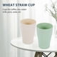 thumbnail image 2 of 16 Pack Wheat Straw Drinking Cups,for Kids Adult, 2 of 5