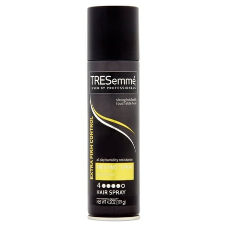 Tresemme TRES Two Extra Hold Hair Spray Purse Size, 4.2 oz