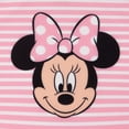 thumbnail image 5 of Disney Minnie Mouse Raglan Rash Guard and Ruffle Bikini Bottom UPF 50+ Swim Set Polka Dots Newborn to Toddler, 5 of 5