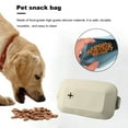 thumbnail image 3 of Pebbuoy Pet Snack Bag Adjustable Silicone Dog Treat Storage Bag Portable Pet Training Waist Bag for Outdoor Walking, 3 of 7