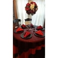 thumbnail image 4 of Your Chair Covers - 10 Pack, Dark Red 20 Inch Polyester Cloth Napkins Perfect for restaurants, weddings, dinners, or birthday parties., 4 of 6